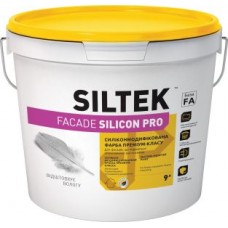 Siltek Facade Silicon Pro, Силіконмодифікована фасадна фарба, 9 л.